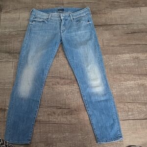 MOTHER Sky Blue Denim Jeans
